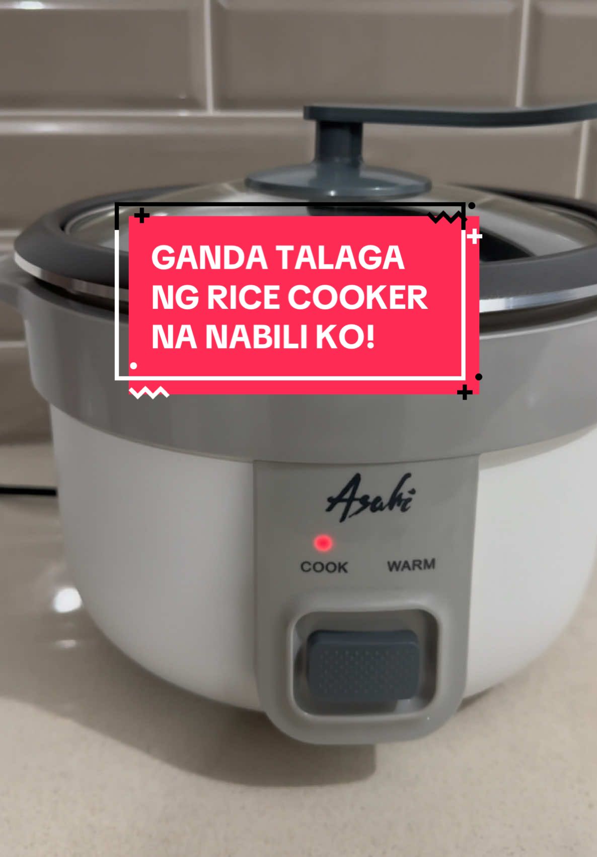 Sobrang ganda ng design ng rice cooker na ito! Sulit budok talaga #asahi #asahiapplianceph #ricecooker #asahiricecooker #nonstick #rc109 #rc109ricecooker #kitchen 