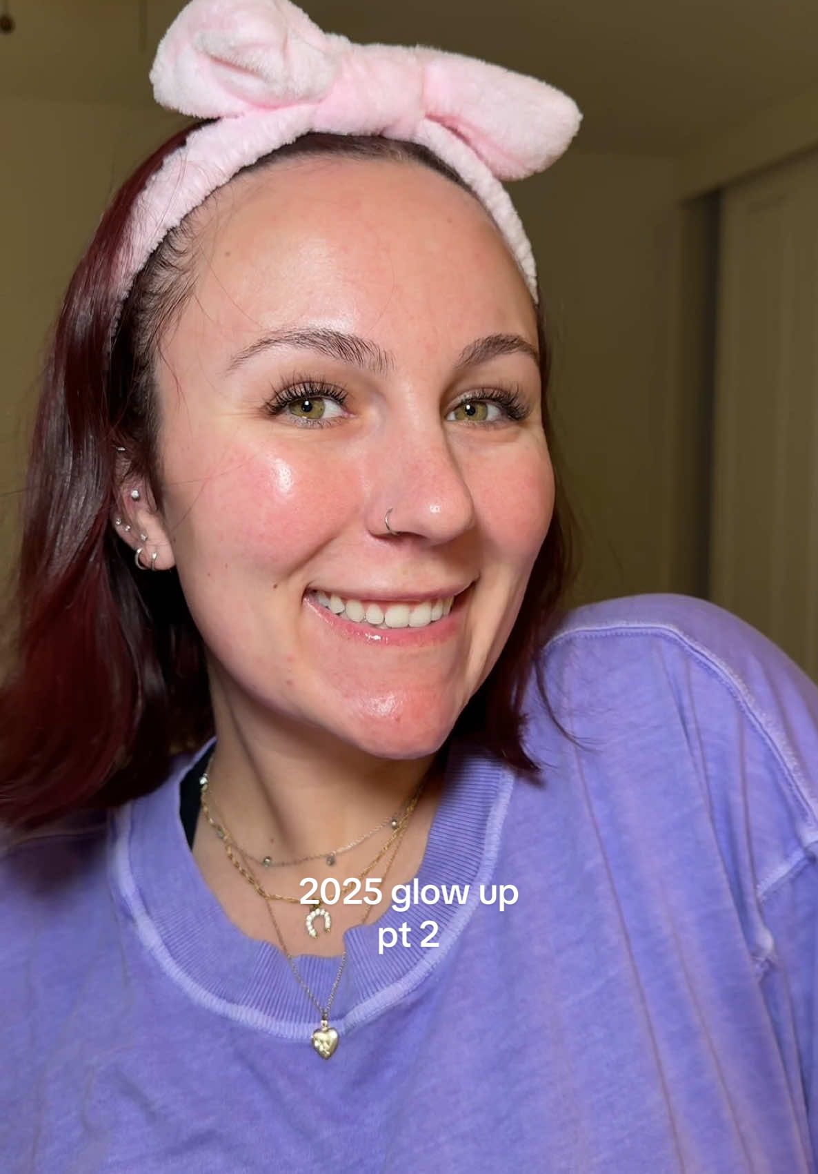 10 minutes to literally make me feel prettier without makeup 🥰 #GlowUp #glowuptips #glowuptutorial #highmaintenancetobelowmaintenance #highmaintenance #2025glowup #newyear #athomelashextensions #athomelashes #lashextensions #lashtutorial #lashclusters 