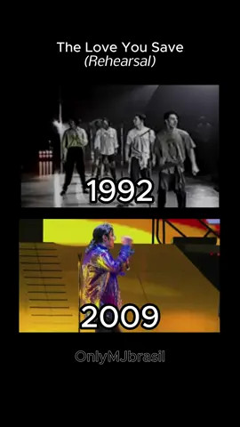 The Love You Save (Rehearsal) comparação #michaeljackson #thekingofpop #mjinnocent #moonwalk #song #musica