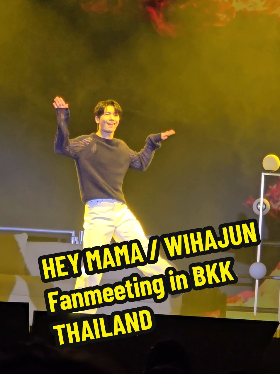 WIHAJUN So handsome and an amazing dancer. I nearly lost it during the high-five moment!  🫠🫠🫠🫦 #วีฮาจุน #wihajun #WIVELYDAY_BKK #WiHaJunFanmeetinBKK  #WelcomeWIHAJUNtoThailand #wiwiwi_in_BKK #squidgame  #squidgame2 #netflix  #TheMidnightRomanceinHagwon  #romanceinabonus #somethingintherain  #18agian #littlewomen  #badandcrezy #theworstofevil  #gyeongseongcreature1  #gyeongseongcreature2 