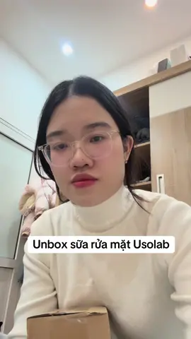 Day 1: review chân thật sữa rửa mặt Usolab #usolab #usolabvietnam 