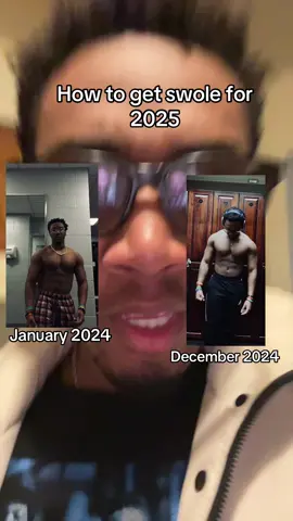 The new year workout plan. If you follow this you will see the gains and set your goals just takes time!!! #Fitness #GymTok #newyear2025 #newyearworkout #workoutplan #diet #workout #gymtransformation #greenscreen 