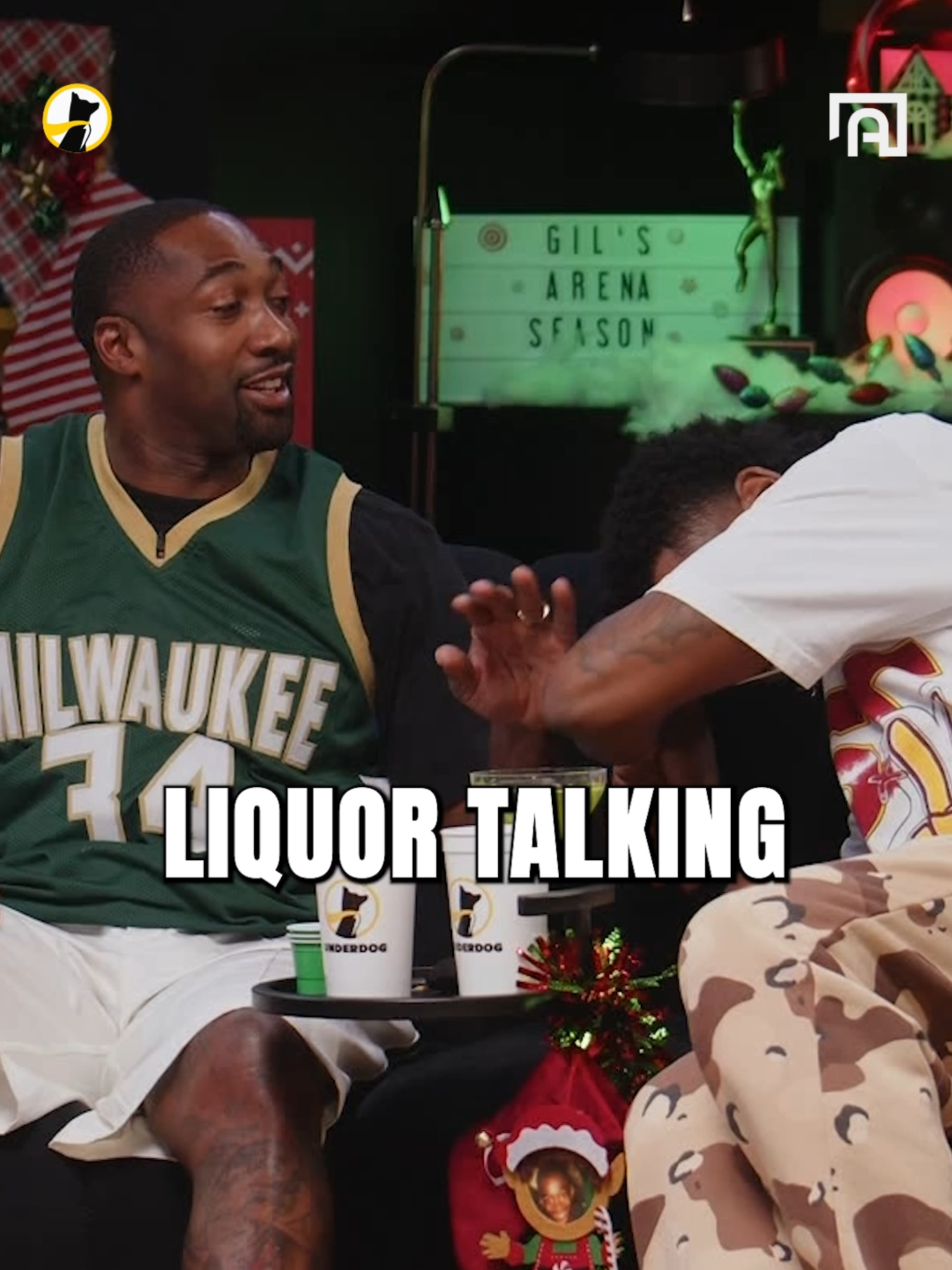 Kenyon collected on a bet and got Nick drunk af 😭 #NBA #clips #fyp #viral #basketball #podcast #podcastclips #gilsarena #funnyvideo #drunk