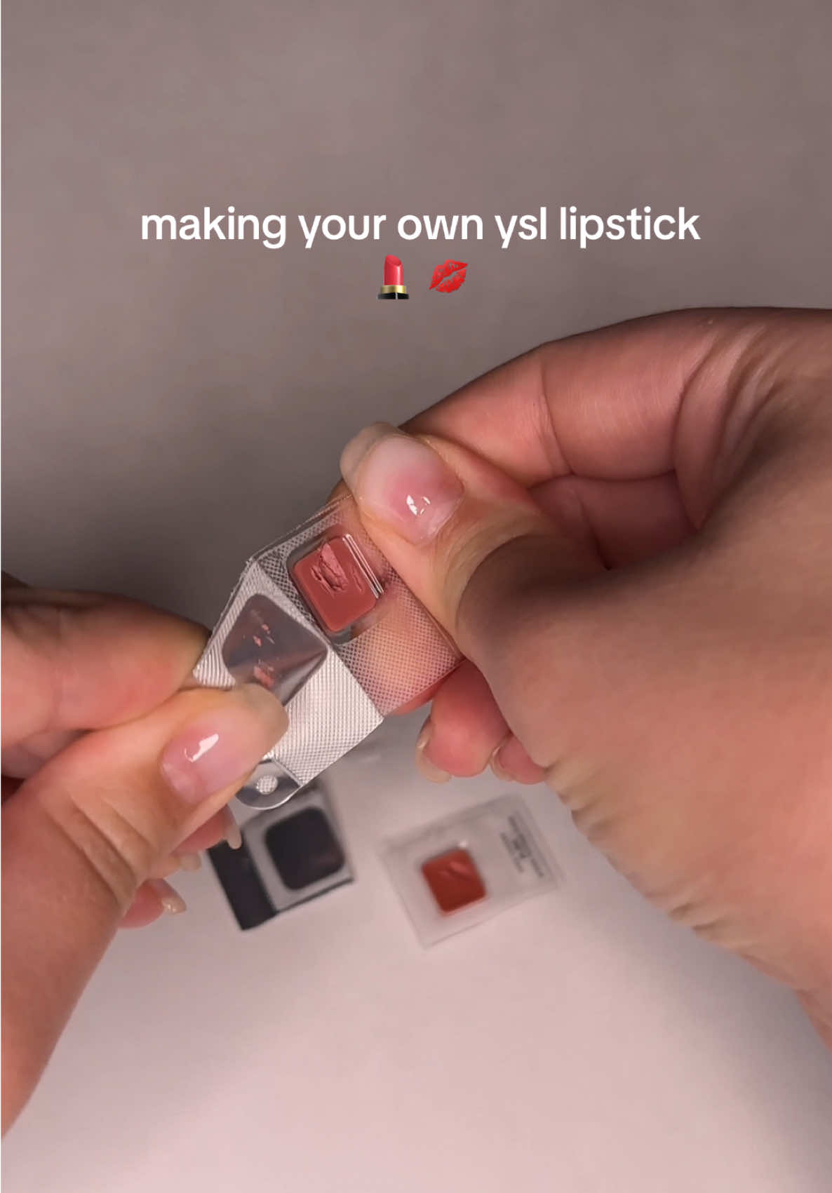 think this is my new favorite lipstick 😅😅😅😅 #asmrsounds #asmrvideo #asmrvideos #asmrmaking #lipstick #makinglipstick 