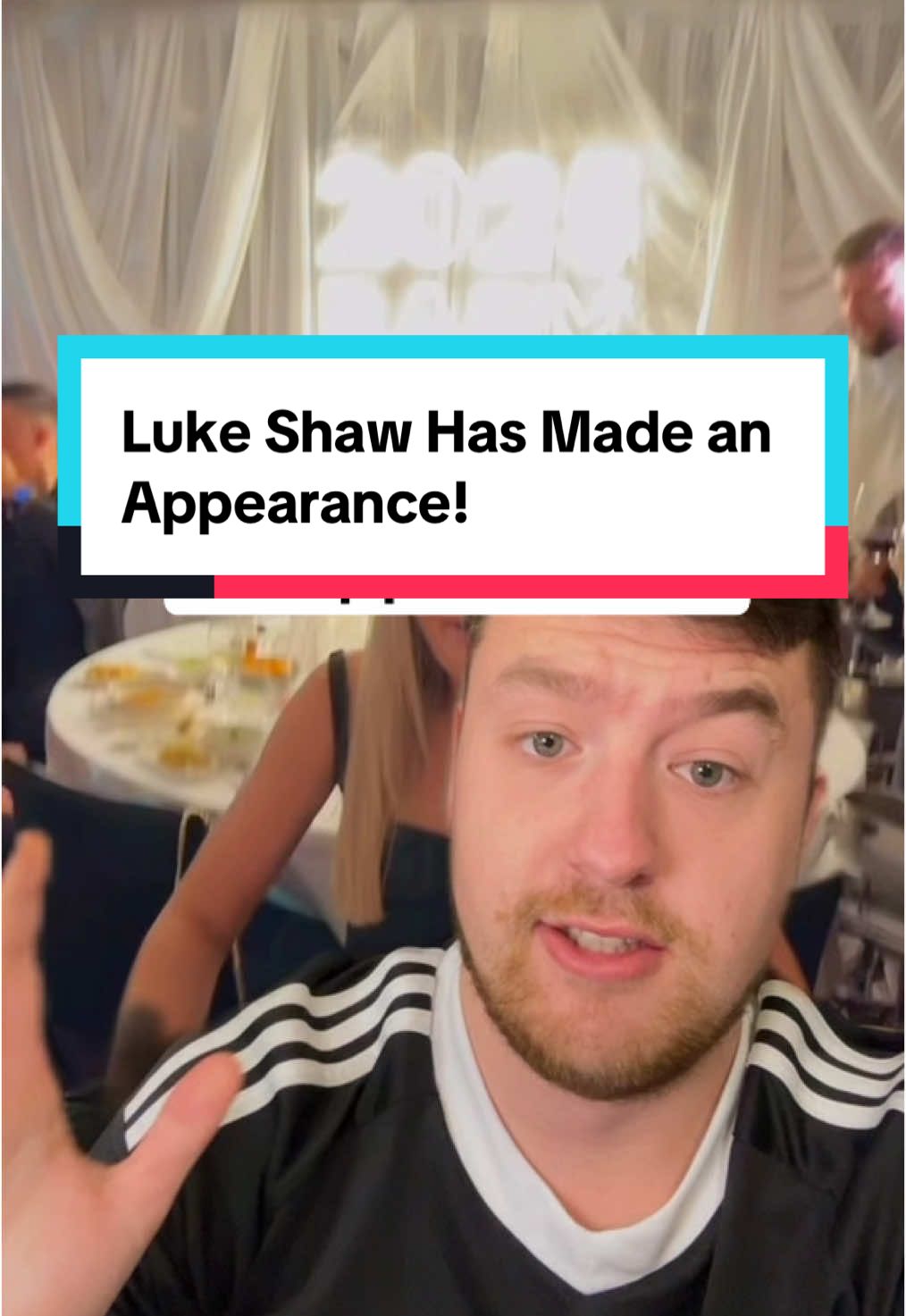 Luke Shaw Has Made an Appearance! With Molly Mae #manchesterunited #manutd #mufc #lukeshaw #rorytalksfootball 