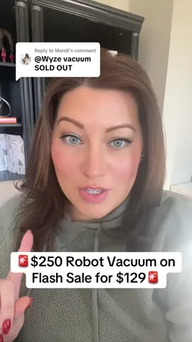 Replying to @Mandi A vacuum AND mop for only $129?! 🤯 This robot vacuum does it all—sweeping, mopping, and keeping your floors spotless while you relax. 🙌 Affordable, efficient, and a total game-changer for busy homes. Don’t miss out on this steal—click “Add to Cart” and let it do the dirty work for you! 🛒✨ #RobotVacuum #BudgetFriendlyFinds #CleaningHacks #AmazonMustHave #TikTokMadeMeBuyIt #HomeEssentials #SmartHomeTech #CleaningMotivation #LifeMadeEasy #TikTokShopFinds