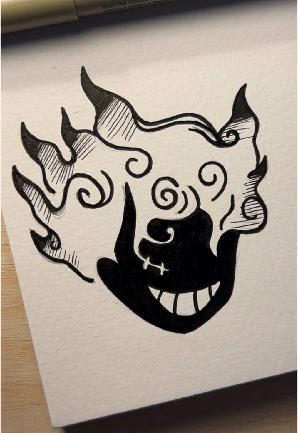 Easy Luffy Drawing #artistsoftiktok #easydrawing #howto #tutorial #animeart #fyp 