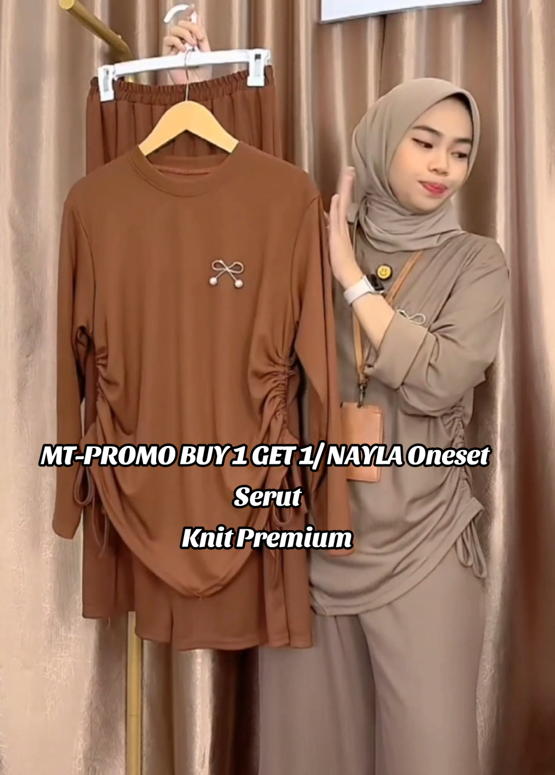 MT-PROMO BUY 1 GET 1/ NAYLA Oneset Serut#fyp #belilokal #oneset #onesetmurah #setelanwanita #tiktoktokopedia 