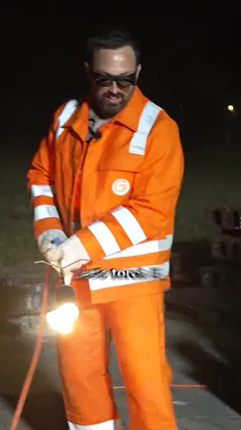 I tried railroad thermite welding!