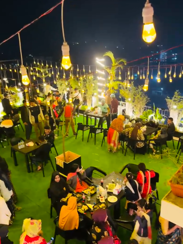 rooftop restaurant Bhairab🌸❤️#foryoupage❤️❤️ #TikTok #for #สปีดสโลว์ #สโลว์สมูท 