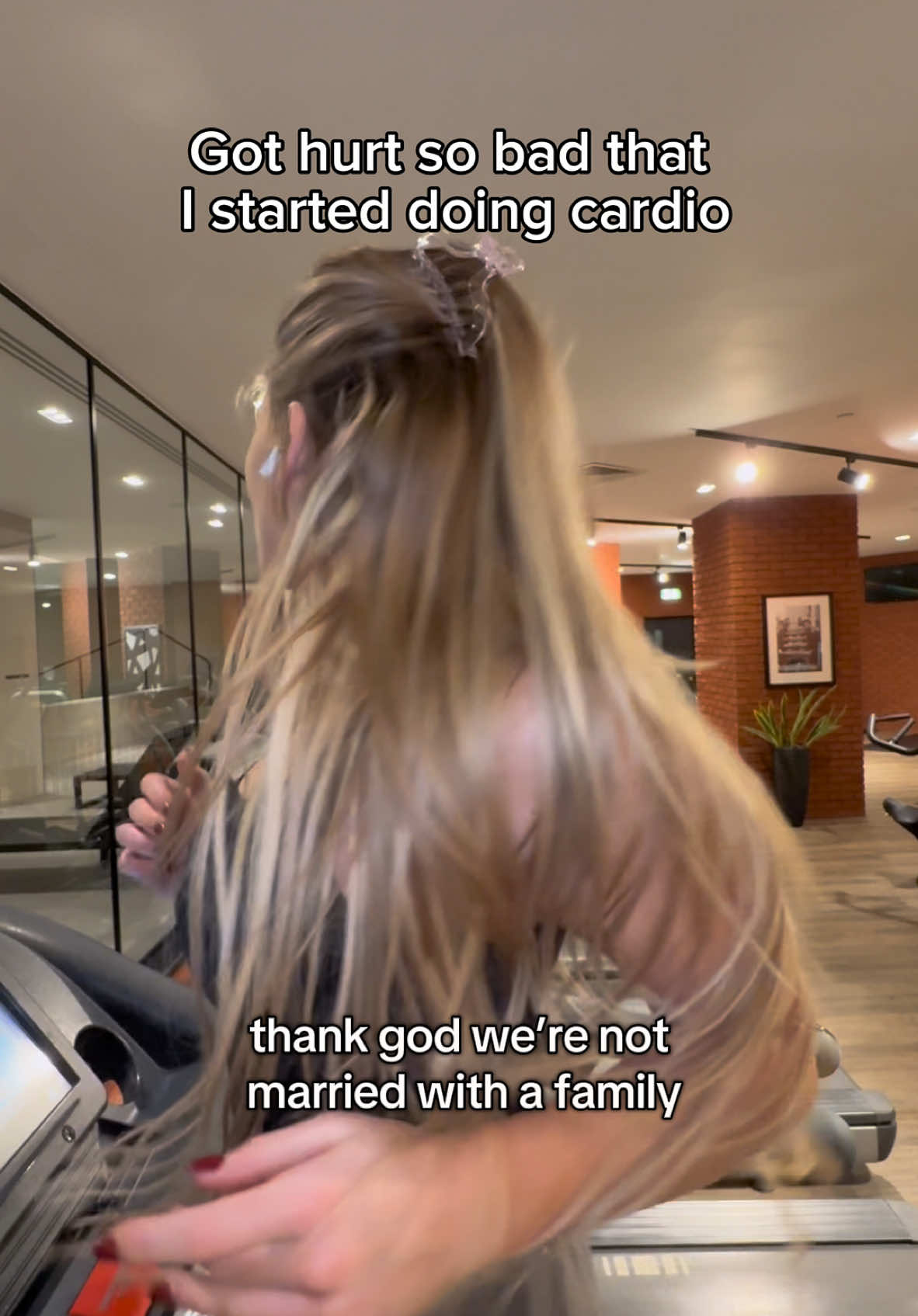 the ONLY thing that could ever make me run hahahah #relatable #breakup #hurting #heartbreak #breakupmusic #originalmusic #healing 