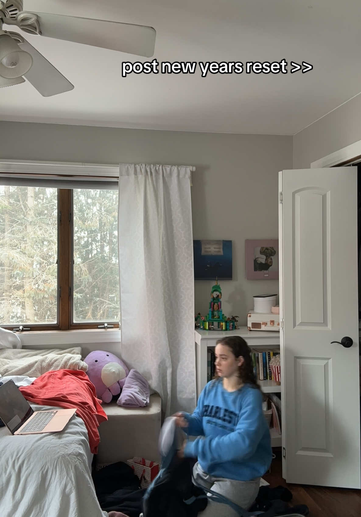 anyone else get so messy when home from college #CleanTok #clean #timelapse #reset #newyear 