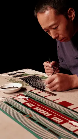 Lacquer painting #craftchina