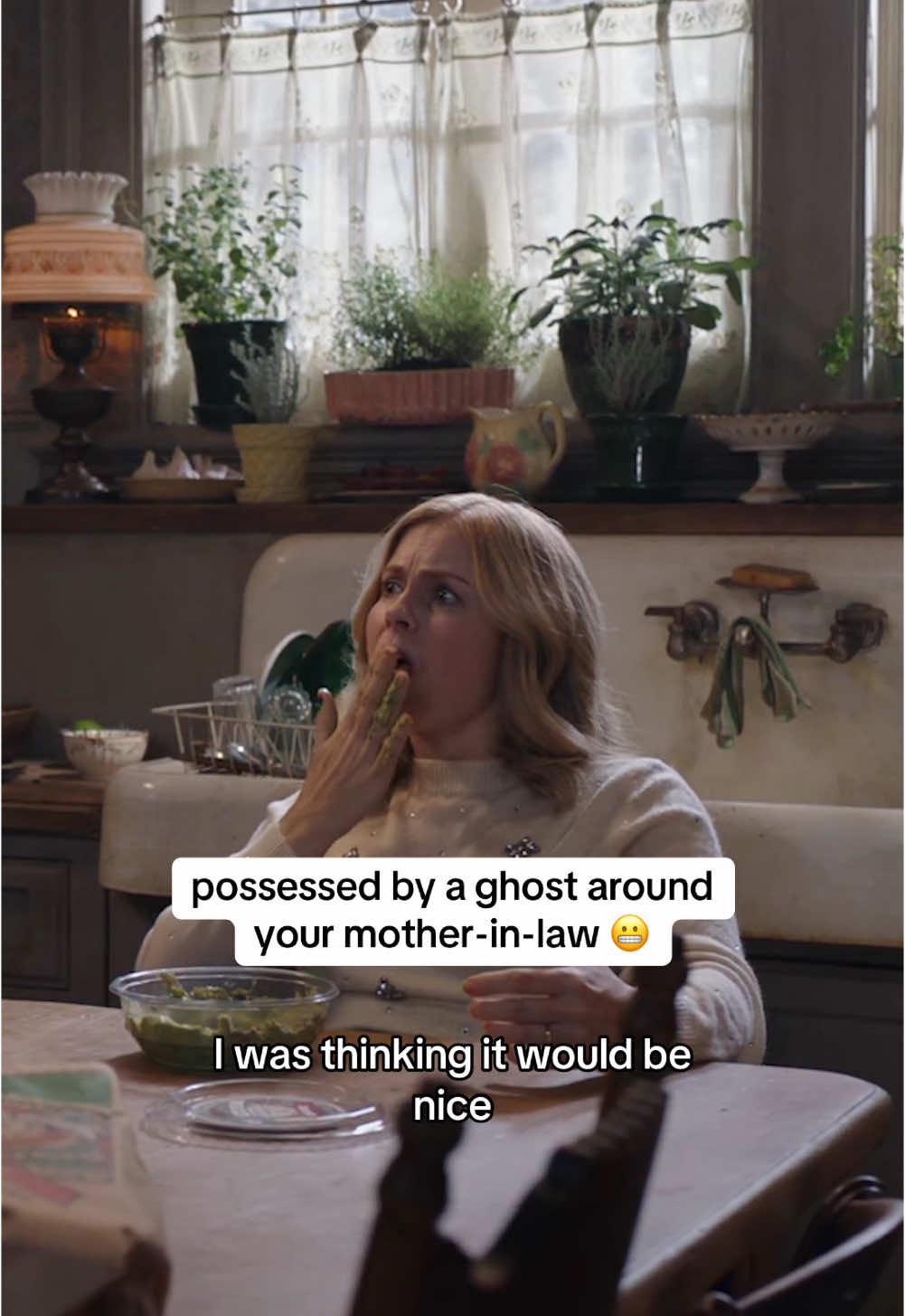 New year, new Sam?  #GhostsCBS #ghosts #newyear #tv #comedy #motherinlaw