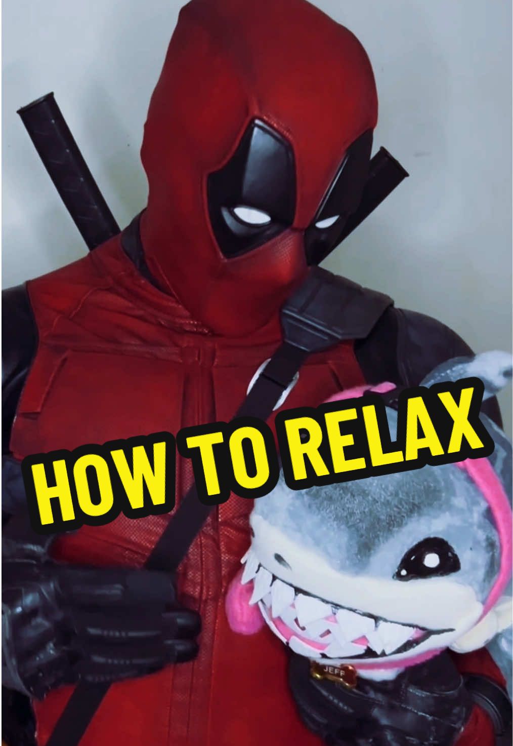 🍾 Happy New Year from Deadpool and Jeff the land shark! 🦈Special thanks to guests Paul Rugg - Freakazoid himself, who gave me permission to use his viral audio and @VoxyDitch puppeteering the Jeff she handmade overnight for SDCC 2024 for the Marvel Rivals announcement! 👏 #jefftheshark #marvelrivals #deadpool #paulrugg #deadpoolandwolverine #voxyditch #epicvoiceguy 