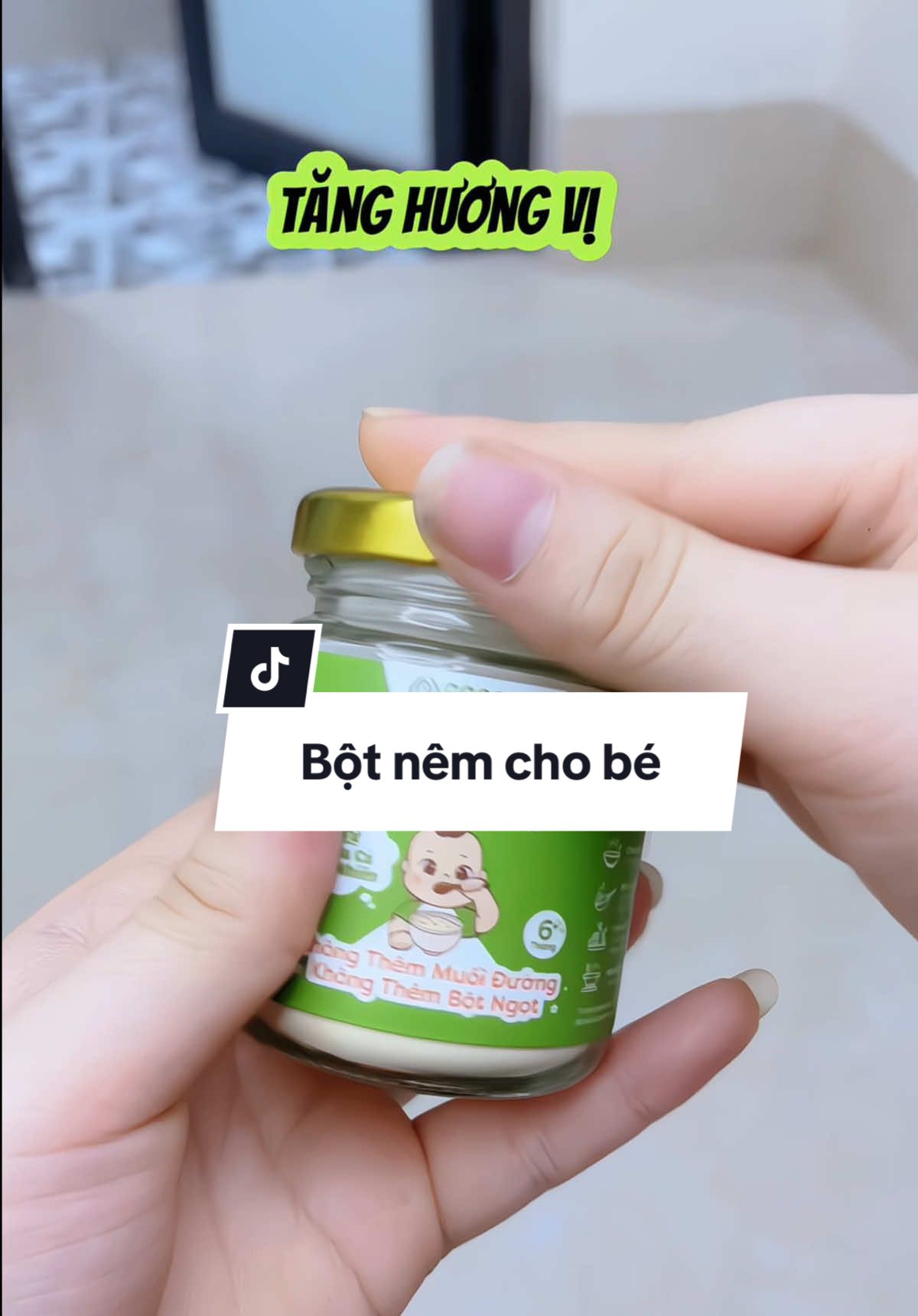 Bột nêm cho bé ăn dặm đây các mẹ ơi 🐠#khanhvymecuagao #mebimreview #botandam #botandamchobe #hatnemandam #muasamtet 