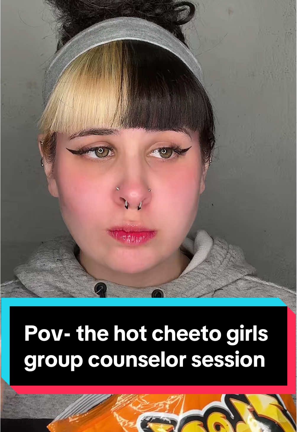 The hot Cheeto girls class resumes the group counselor sessions. #pov #acting #childhoodtrauma #hotcheetogirl #pickme   