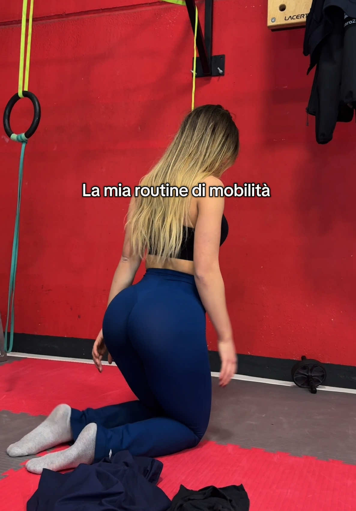 Routine di mobilità la svolgo prima del mio allenamento #GymTok 