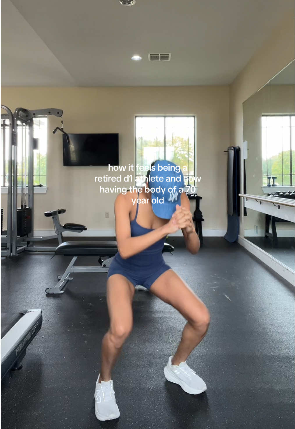 this is NOT for the weak, my body always hurts 😭 who else relates??? #d1athlete #retiredathlete #trackandfield #triplejumpers 