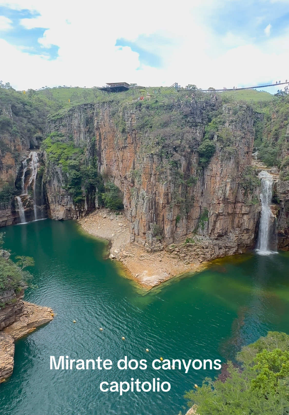 Canyons capitolio #cachoeria #2025 