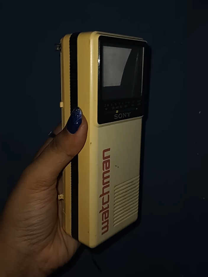 será que dá pra fazer ter sinal? #sony #retro #frutigeraero #Tech #fyp #viral #nostalgia #vhs 