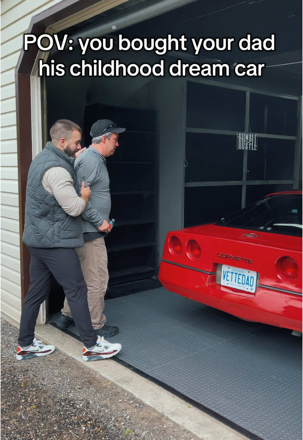 A day every kid dreams of.. God is good. #dreamcar #motivation #corvette #dad #goals #inspiration 