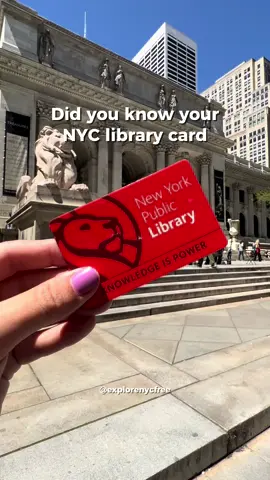 Did you know your library card can get you FREE access to many of NYC’s best museums??? If you have any of NYC’s library cards @nypl, @qplnyc or @bklynlibrary head to www.culturepass.nyc log in and you will have access to FREE admission to dozens of NYC’s cultural institutions! Free passes are released monthly, so if a Museum is out of passes make sure to check back. Some museums provide more than 1 free ticket so you can bring a guest! Don’t have a library card? They are FREE and you can get them at any library in the city. Just to name a few museums, here are some spots you will be able to visit for FREE! ✨Intrepid Sea, Air & Space Museum @intrepidmuseum ✨The Met @metmuseum ✨MoMA @themuseumofmodernart ✨Museum of the City of New York @museumofcityny ✨@Guggenheim Museum ✨American Museum of Natural History @amnh ✨New York Botanical Garden @nybg ✨Brooklyn Museum @brooklynmuseum Share with your friends and save this post so you don’t forget! #explorenycfree #culturepass #nycmuseums #visitnyc #nypl #brooklynlibrary #queenslibrary #nycmuseums #thingstodoinnyc #newyorktips 