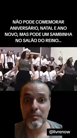 #CapCut TESTEMUNHAS DE JEOVÁ NÃO PODEM COMEMORAR ANIVERSÁRIO, NATAL E ANO NOVO, MAS PODE UM SAMBINHA NO SALÃO DO REINO #testemunhasdejeova #flyyyyyyyyyyyyy #ffyp 