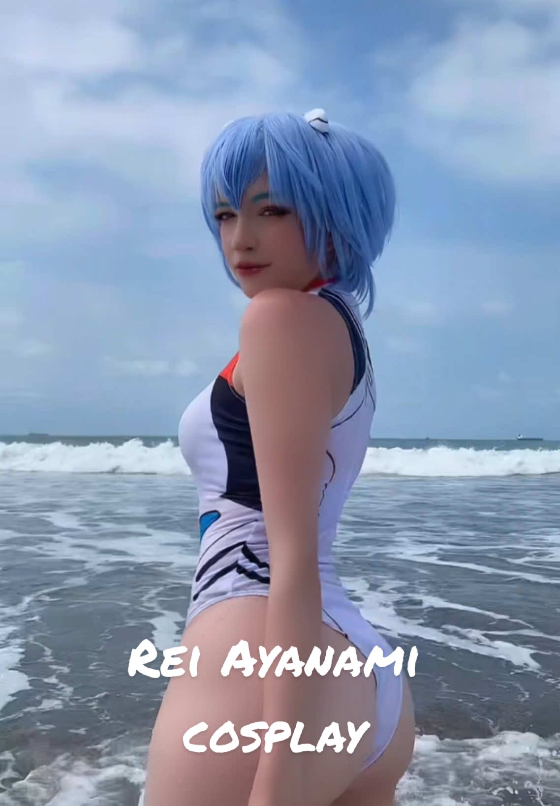 Rei Ayanami Cosplay #evangelion #rei #reiayanami #reiayanamicosplay #cosplay #beach #beachcosplay #fyp #evangelioncosplay #cosplayer #cute #kawaii #latamcosplay #ecuadorcosplay #animewaifu #otaku #anime #waifu 