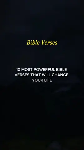 10 powerful Bible verses  #bibleverse #bibleverses #godquotes #christiantiktok 