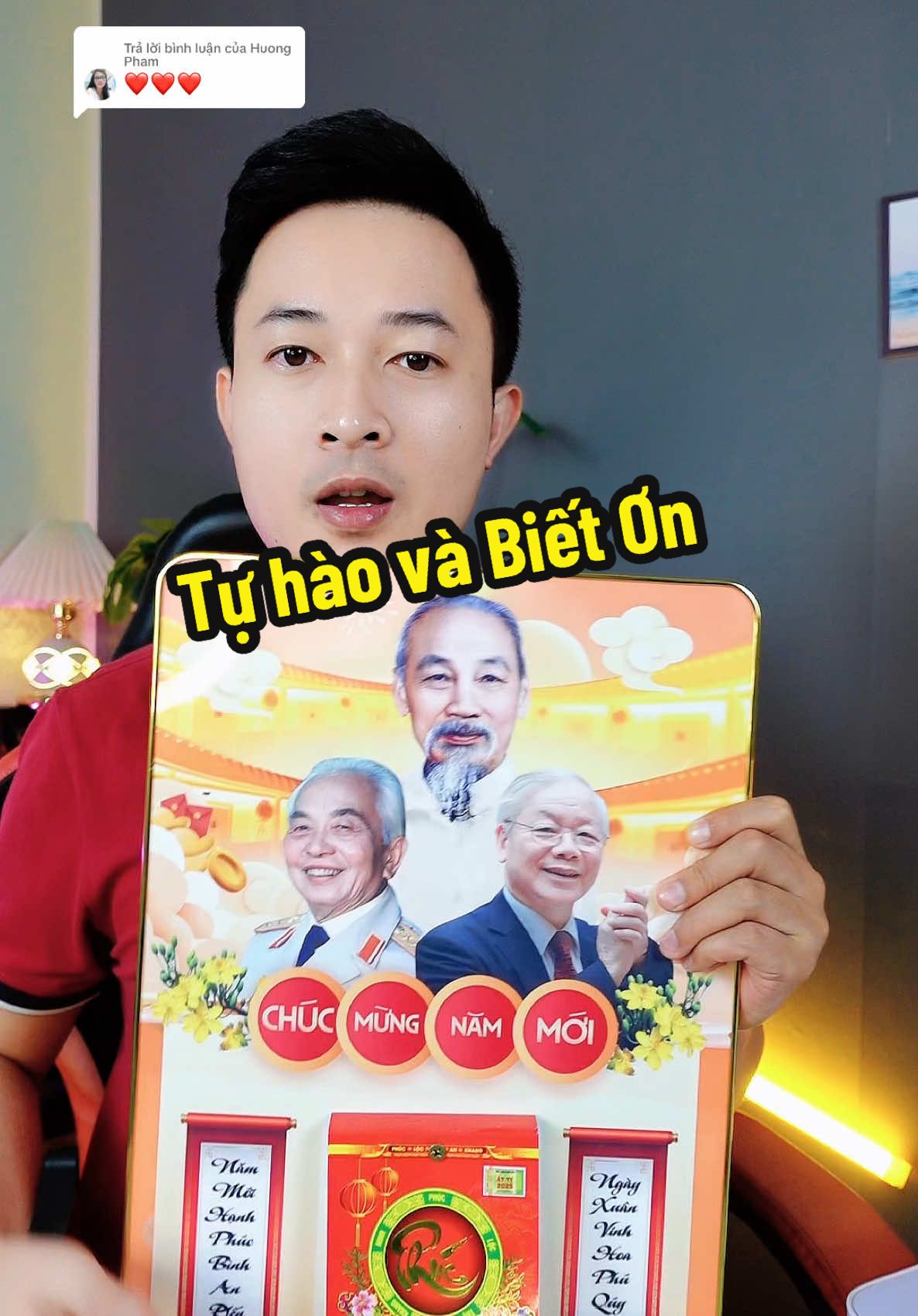 Trả lời @Huong Pham Rất tự hào và biết ơn , tranh lịch tráng gương in hình 3 bác #tranhlichvannien #lichtrangguong #lichtreotuong #xuhuong #muataitiktok #nhanuytin 