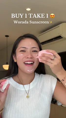 Worada Sunscreen buy1 take1😍✨👍🥰 #worada #woradasunscreen #sunscreen #sunscreenviral #suncreen #woradaofficial #woradasunscreenspf60 