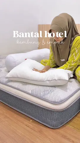Membalas @Elis Olive830 please aku sampe rela nabung dulu untuk pake bantal iniiii, soalnya bikin tidur jadi nyaman & nyanyak bgt #bantal #bantalhotel #bantalclarissa 