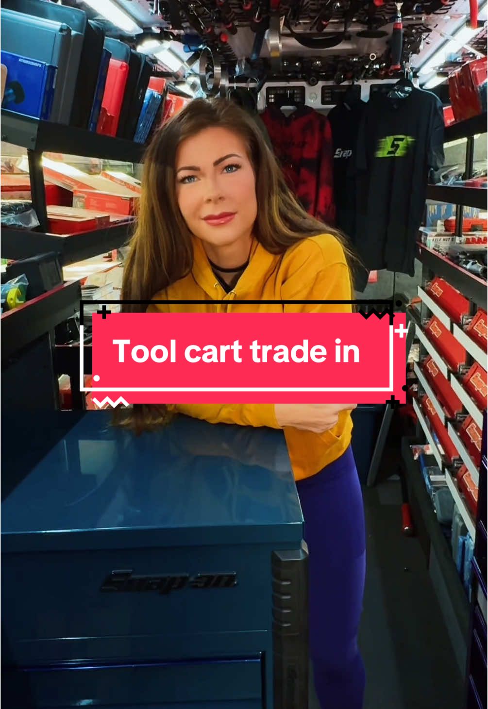 Who wants it #snapontoolcart #supersonicblue #toolstorage #toolbox #creatorsearchinsights 