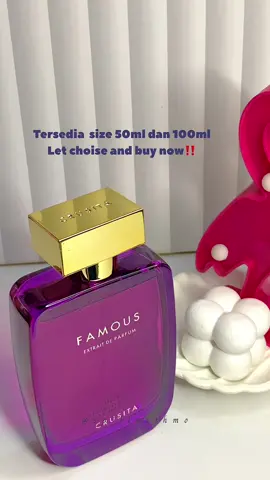 Famous parfum dari @Crusita Official aromanya like ke taman bunga. Sukaaak pol🌺🥰😍 #parfum #parfumviral #parfumlokal #parfumwanita #parfumwangi #crusitaparfum 