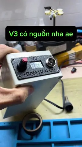 Trạm hàn v3 full nguồn #LearnOnTikTok #DIY #electronics #tramhan #3dprinting 