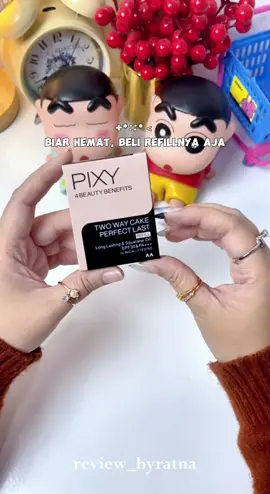 Hai-hai, Biar hemat ,aku selalu beli size Refillnya, selain lebih murah ,benefit yg didapat sama juga koq dgn yg full cover  🌸 Pixy Two Way Cake Perfect Last Refill 🌸 Tersedia 3 shade : 🔸️ 01 Fair Ochre 🔸️02 Natural Buff 🔸️ 03 Sand Beige Punyaku yg shade 01 Fair Ochre Cocok dipakai sehari2 ✅️SPF 30 PA+++ : menjaga kulit dari paparan sinar matahari ✅️Brightening : membuat kulit tampak lebih cerah teksturnya halus dan ringan diwajah Yg mao cantik tapi hemat, cekout nya dari keranjangku