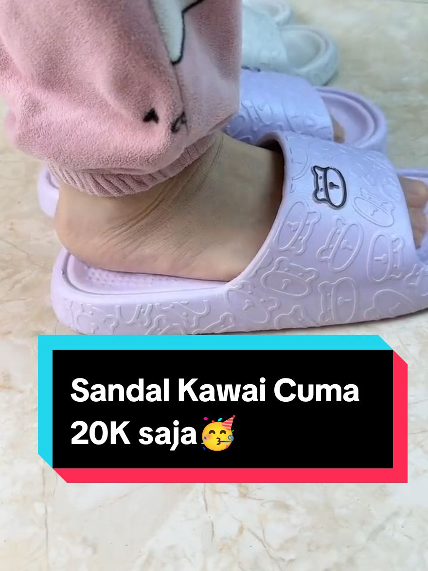 Sandal Selop Kawai✨ #sandal #Sandal Selop Jelly Gemoy Bear #sandalwanita #sandalrumah #sandalpria
