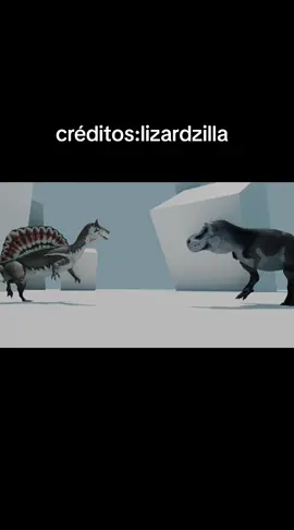 t rex usuário de mewing vs spinossauro usuário de geladeira mortal