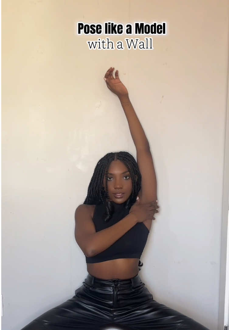 day 13/14 of how to pose like a model, try these wall poses💓  #poseideas #posingtips #posing101 #howtopose 