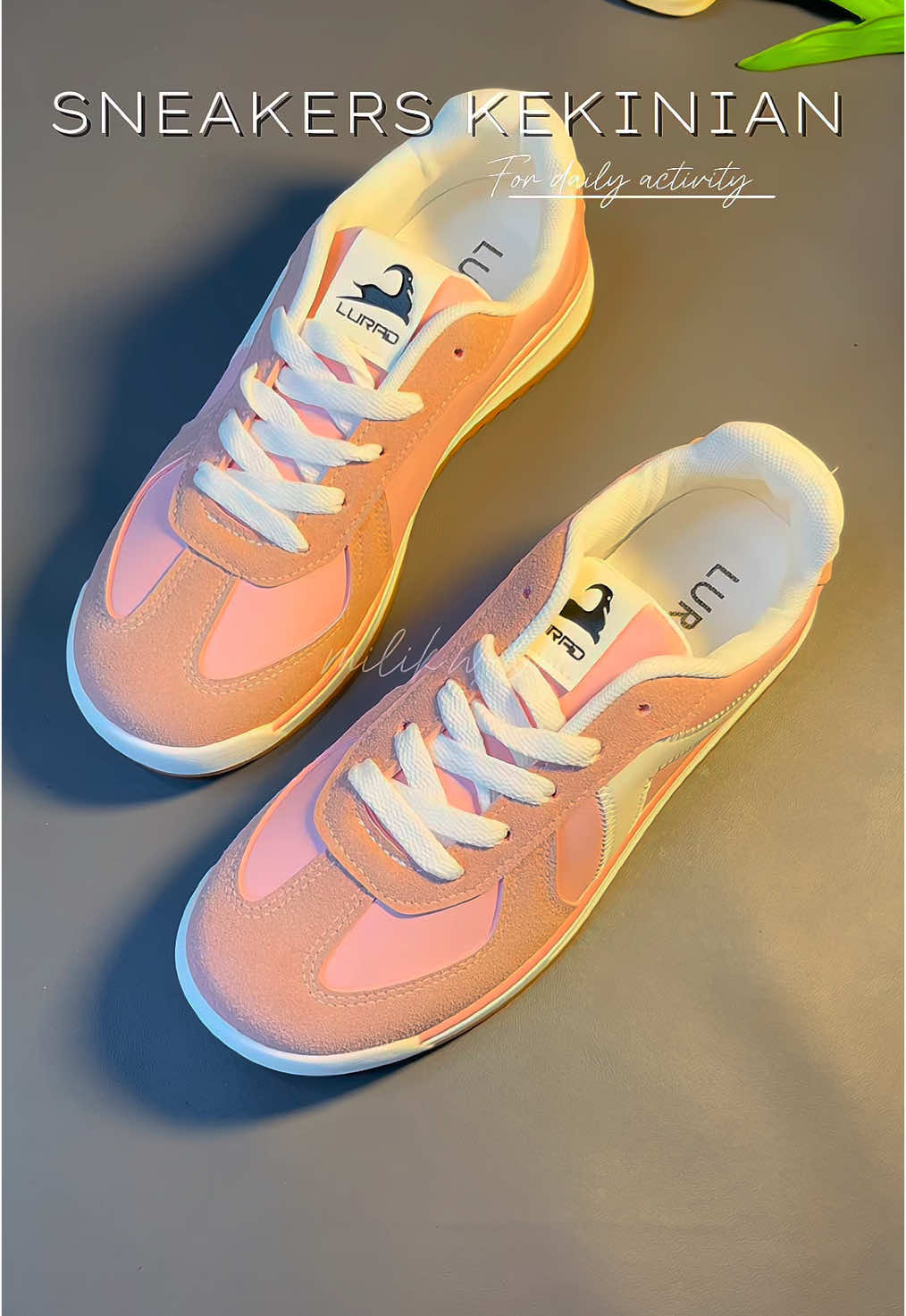 Sneakers pink cuteee💕🩷  #sepatuwanita #sepatumurah #sneakers #sneakerswanita #sepatuwanitakekinian #rekomendasisepatu 