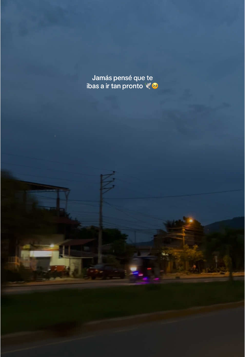 Solo te fuiste de viaje 😔 verdad? #hastaelcielo #angelito #cielo #condios #nochefria #anochecer #hastapronto #teextrañamos #otravida #prima 