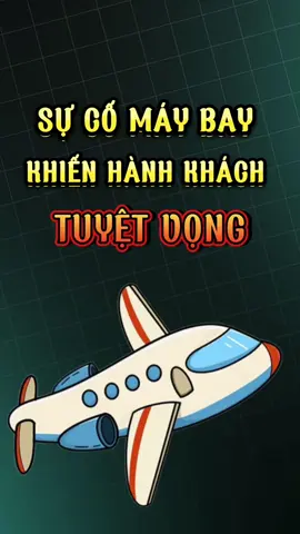 Sự cố máy bay khiến hành khách tuyệt vọng #hoikhocotoi #kienthuc #facts 