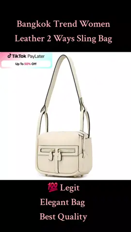 【High-End Mumu】M230 Bangkok Trend Women Leather 2 ways Sling Bag Kili Kili Shoulder Bags For Woman under ₱499.00 Hurry - Ends tomorrow!