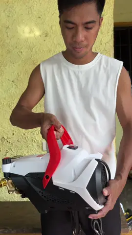 grabe ang lakas ng buga ng tubig nito #pressurewasher #highpressurewasher #portablepressurewasher #heavydutypressurewasher 