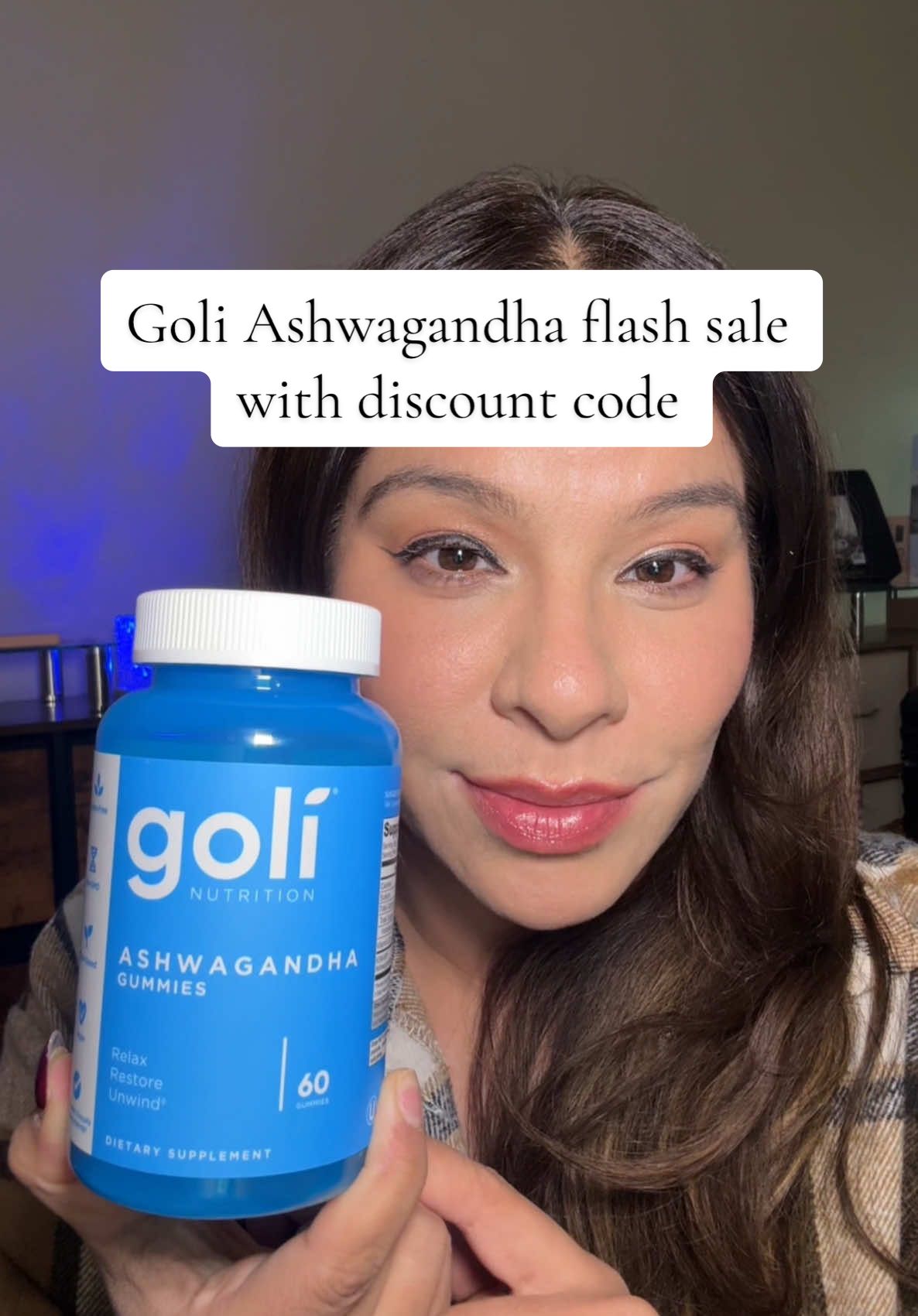 Goli Ashwagandha oferta con código de descuento y envío gratuito @Goli® Nutrition #goliashwagandha #salud #ashwagandha #parati #tiktokshopmademebuyit #vitaminas 