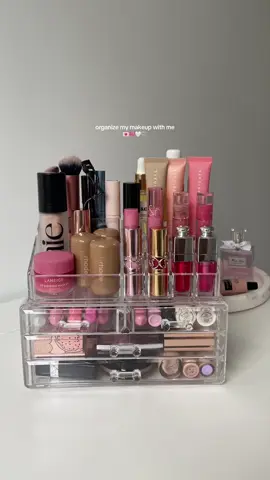 new year reset: organize my makeup with me 🎀💌🫧🤍#makeup #makeuporganization #makeupcollection #newyear #newyearnewme #newyearreset #resetroutine #resetwithme #organizewithme #CleanTok #viralmakeupproducts #girlythings #girlyaesthetic #girltherapy #aesthetic #pinterestaesthetic #pinterestgirl #vanityorganization #thatgirl #itgirl #cleangirl #SelfCare #foryou #fyp  @Gisou @Sol de Janeiro @Summer Fridays @Saie @Tower 28 Beauty @Diorbeauty @YSL Beauty @Rare Beauty @L’Oréal Paris @rhode skin @elfcosmetics @Hourglass Cosmetics @Charlotte Tilbury @laneigeca @MERIT Beauty @Sephora Collection @patrick ta @Benefit Cosmetics @Armani beauty @tarte cosmetics @Glossier @롬앤 romand 