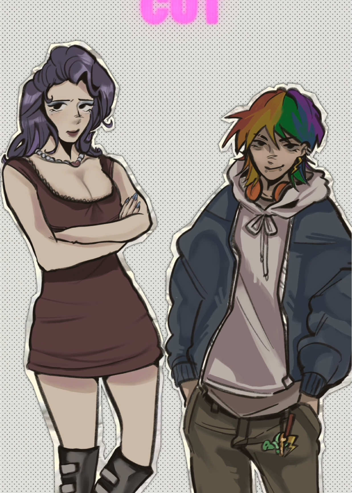 a got two girls in the cut… #mlp #rarijack #appledash #mylittleponyfriendshipismagic #capcut #newdrop 