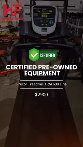 Why spend a fortune on new gym equipment when you can get certified pre-owned machines from top brands at Homefitness? 🏃‍♂ Elevate your training with the Precor Treadmill TRM 600 Line—now just $2900 at Homefitness! Perfect for serious runners, this treadmill offers robust performance and exceptional value. 🌟 Act fast—stock is limited!  ☎ 𝐂𝐨𝐧𝐭𝐚𝐜𝐭 𝐍𝐮𝐦𝐛𝐞𝐫: +65 6910 0903 / +65 9387 2866 📍 𝐋𝐨𝐜𝐚𝐭𝐢𝐨𝐧: https://www.homefitness.com.sg/contact-us 🌐 𝐖𝐞𝐛𝐬𝐢𝐭𝐞: https://www.homefitness.com.sg/ #hflifestyle #preowned #certified #gymequipment #Fitness #gym #Lifestyle #treadmill #workoutchallenge #Running #exercise #workout #fyp #viral_video #tiktokviral #homegym #homefitness #health
