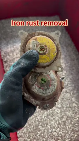 Rust removal of iron parts#Polishing 